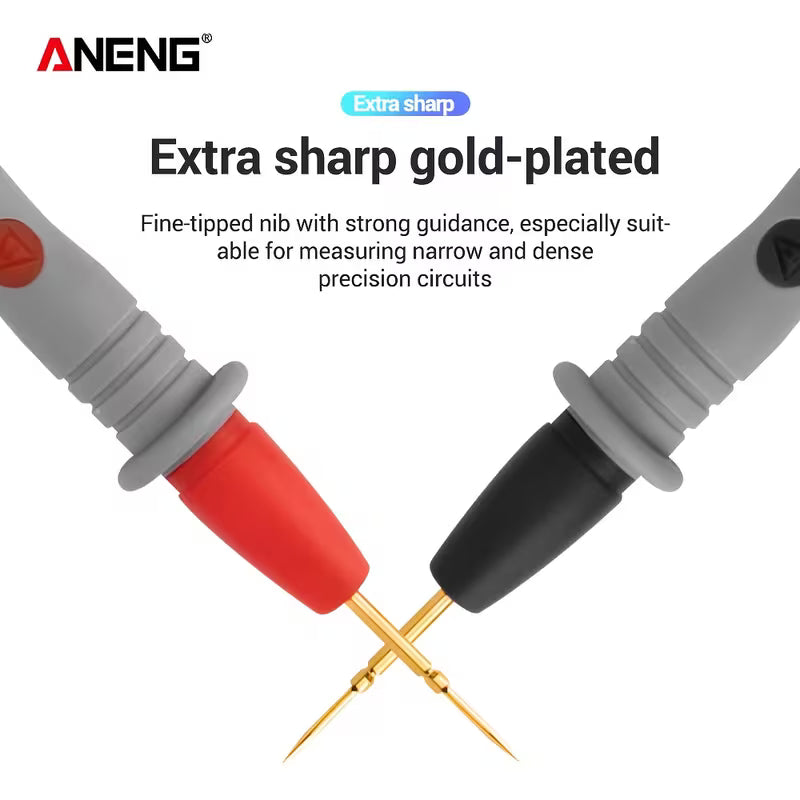 ANENG Sharp Needle Probe Test Leads for Digital Multimeter.