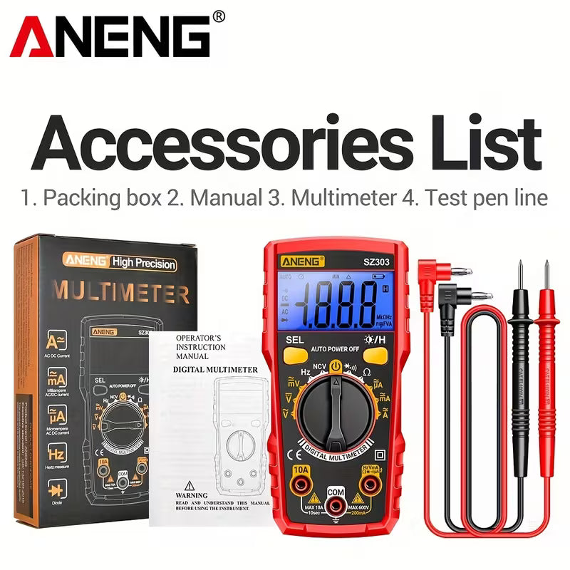 ANENG SZ303 Compact Digital Multimeter