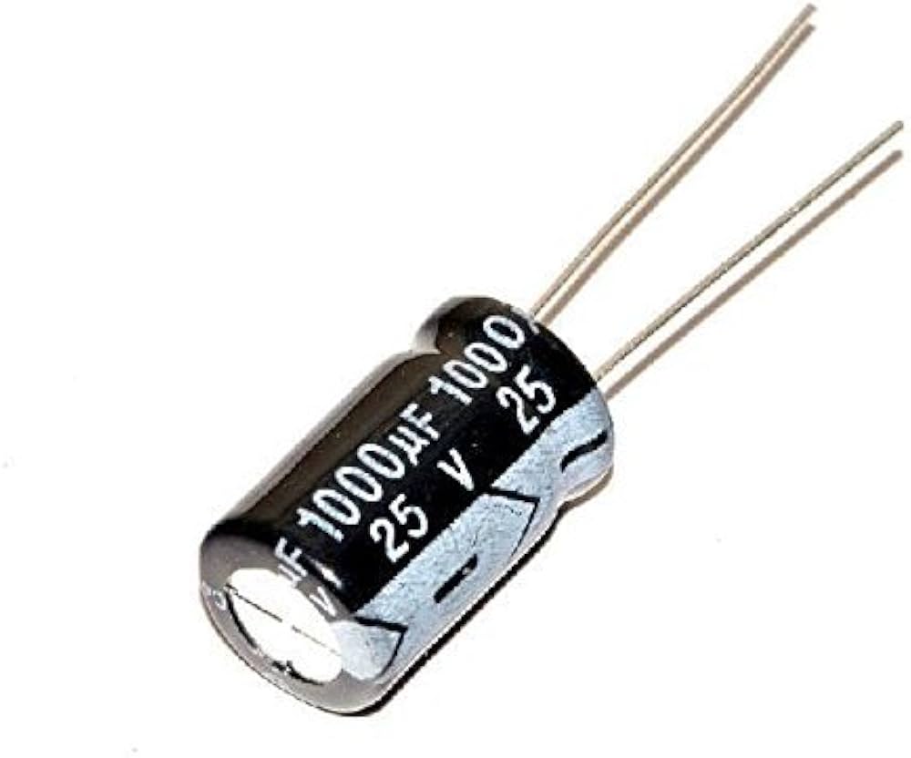 1000UF 25V Electrolytic Capacitor