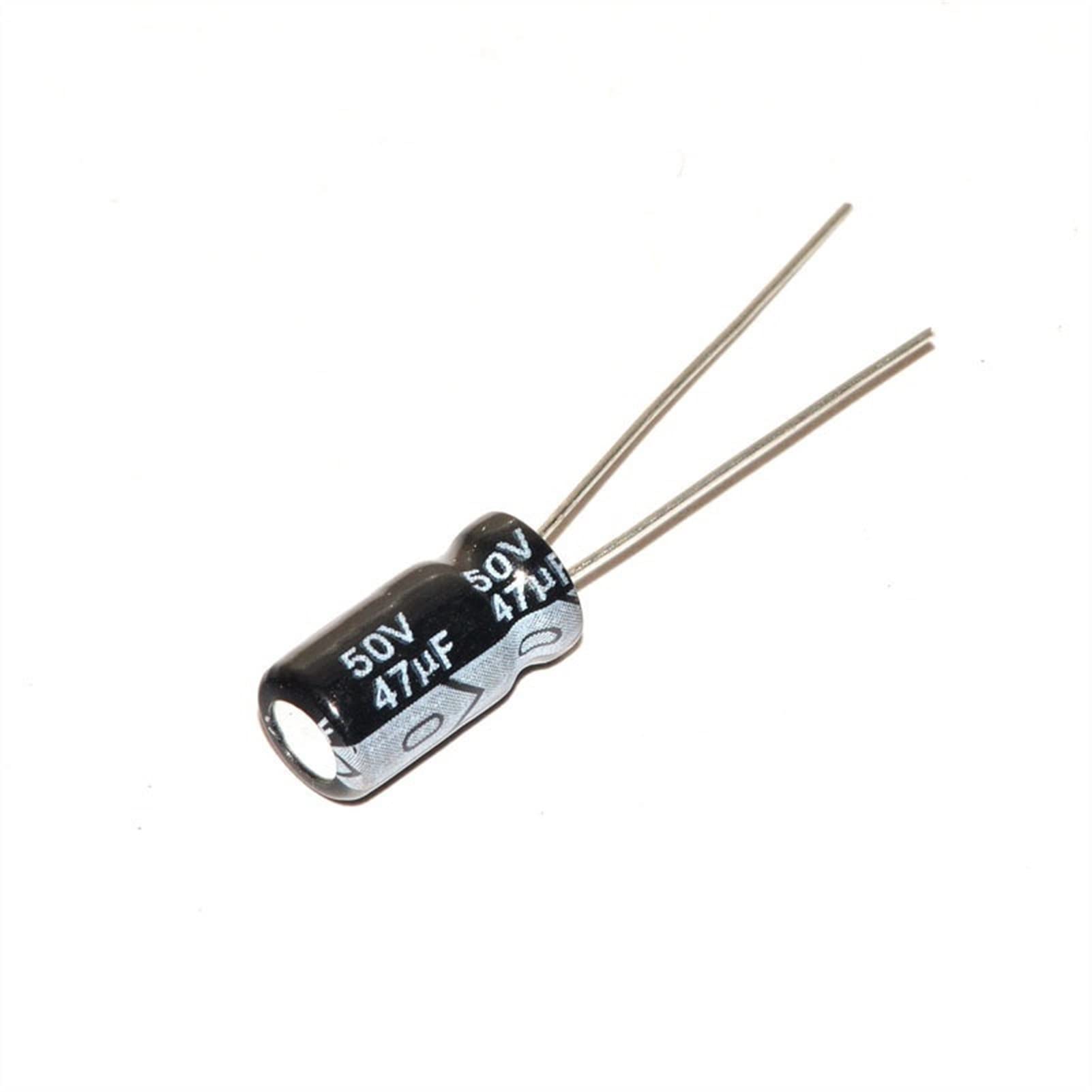47UF 50V Electrolytic Capacitor