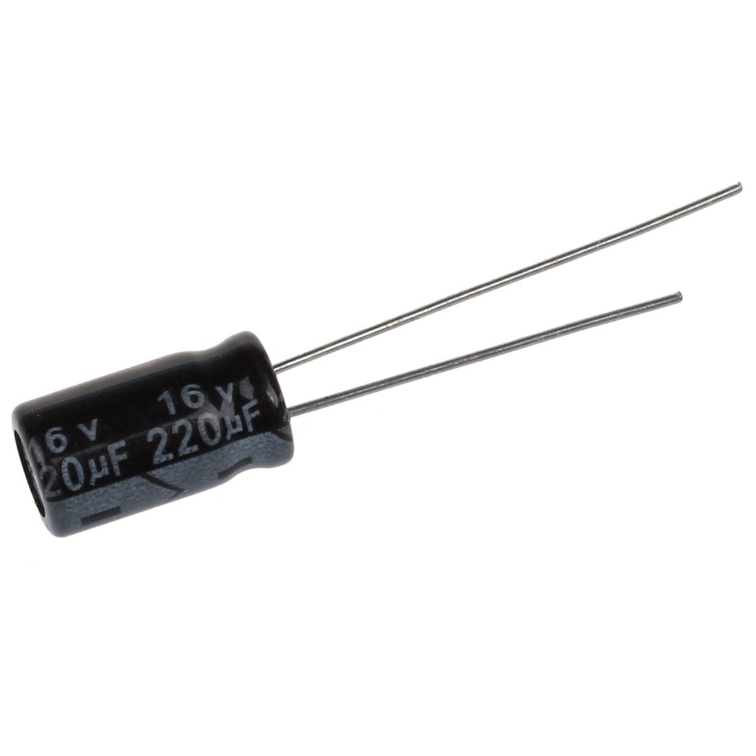 220UF 16V Electrolytic Capacitor