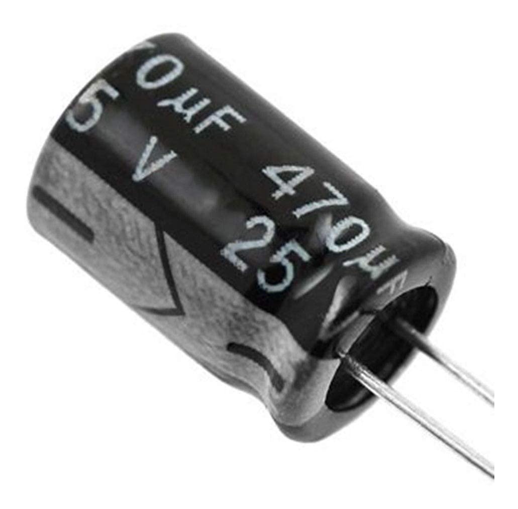 470UF 25V Electrolytic Capacitor
