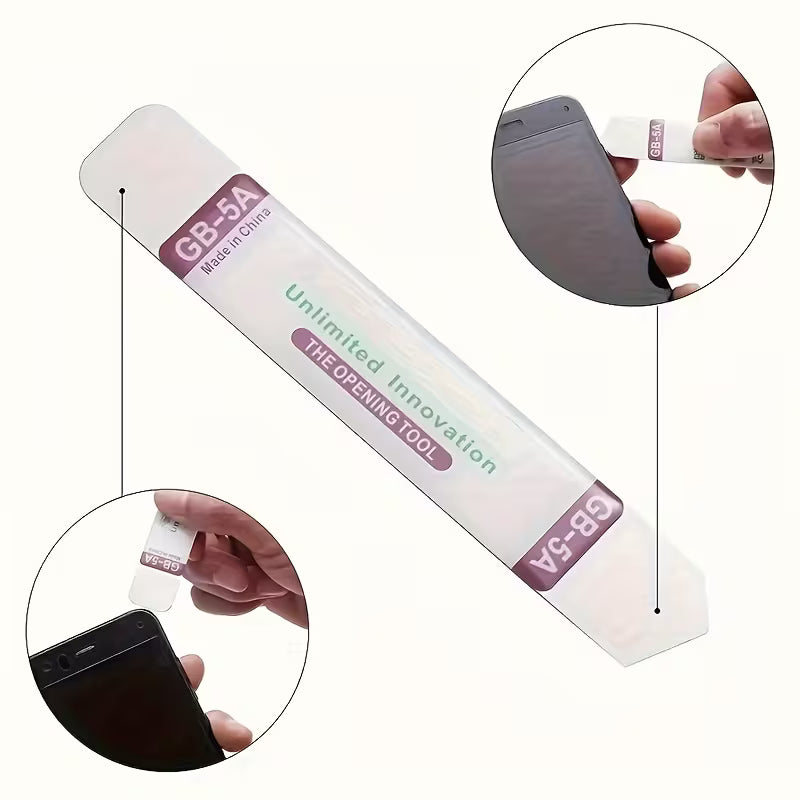 Thin Stainless Steel Pry Tool.