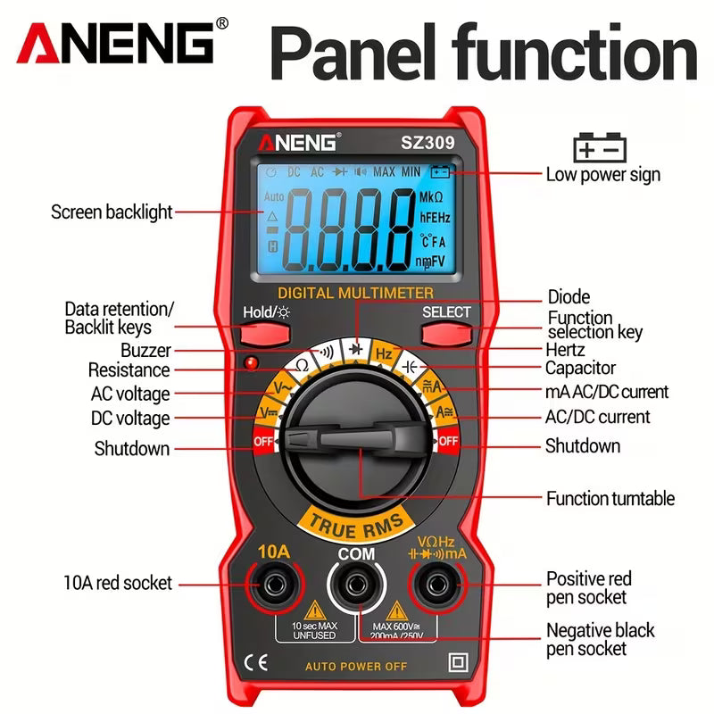 ANENG SZ309 Multimeter