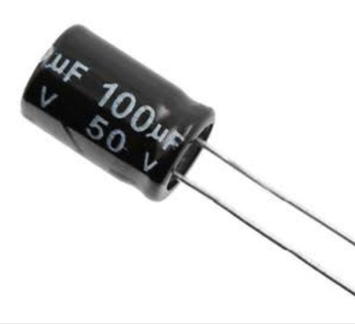 100UF 50V Electrolytic Capacitor
